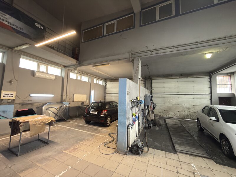 Voluntari Metro hala echipata pentru service auto tinichigerie, vopsitorie