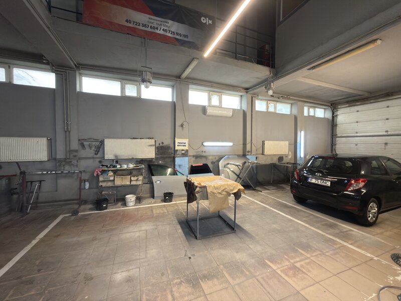 Voluntari Metro hala echipata pentru service auto tinichigerie, vopsitorie