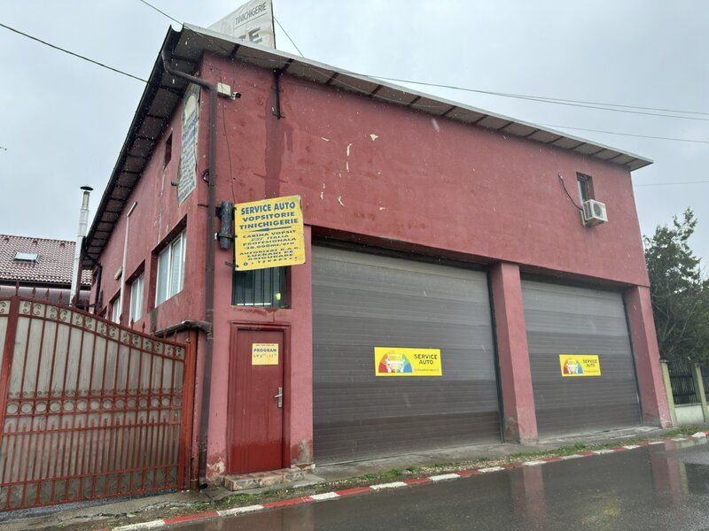 Voluntari Metro hala echipata pentru service auto tinichigerie, vopsitorie