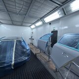 Voluntari Metro hala echipata pentru service auto tinichigerie, vopsitorie